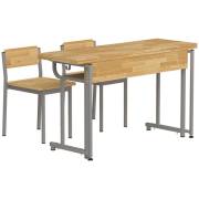 Bàn ghế bán trú khung thép BBT103HP3G, GBT103HP3G